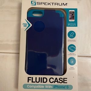 2 Spektrum Fluid Cases for iPhone 6. NEW: never used in boxes
